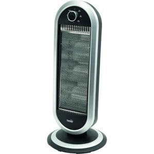 Halogénový ohrievač s osciláciou 1200W, strieborný (SOMOGYI)
