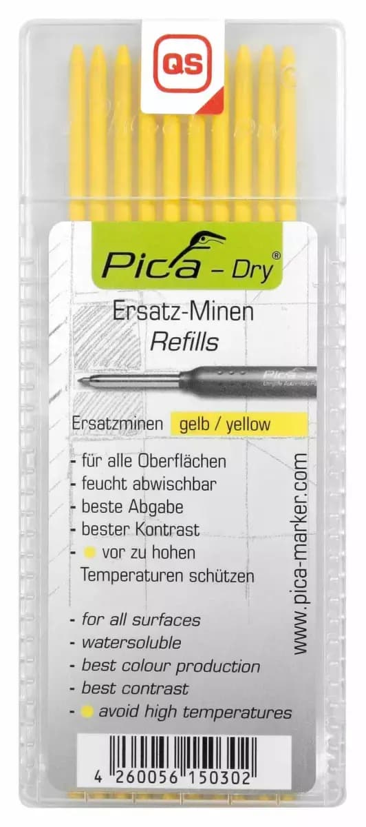 Sada náhradních žlutých náplní k 212 151 (10 ks)