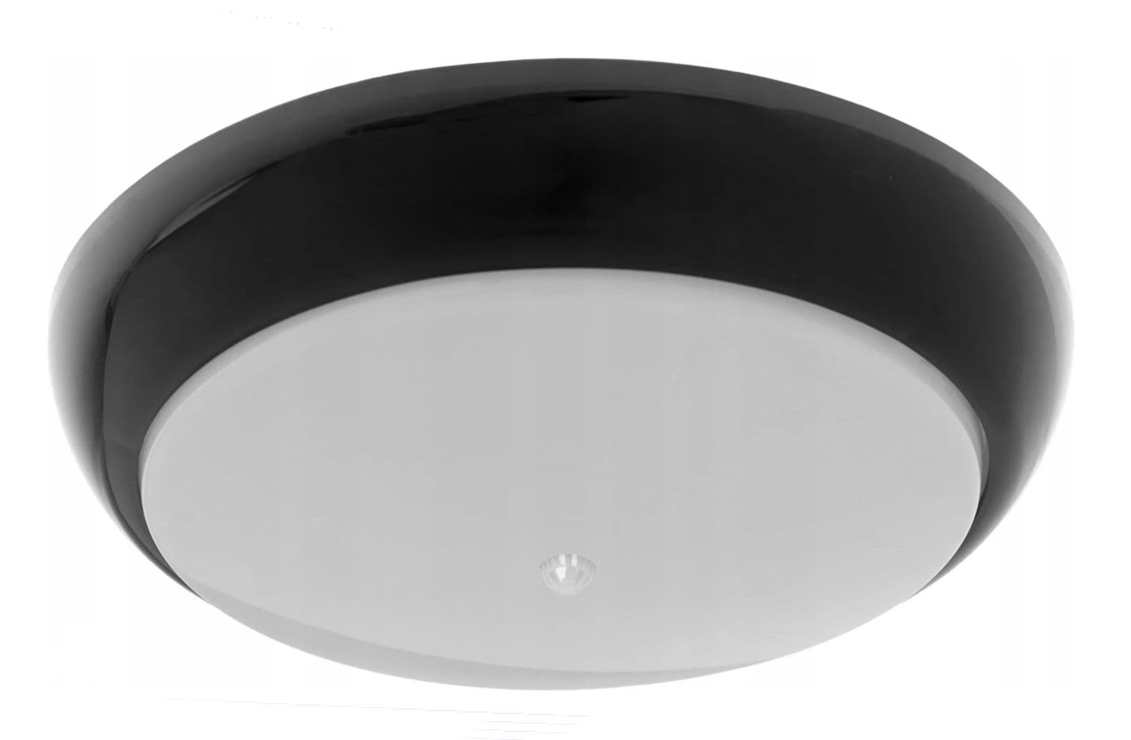 Stropné svietidlo KOKO LED s PIR senzorom, AD-PL-6280BLPMR4, 18W, 4000K, IP44, IK10, čiern