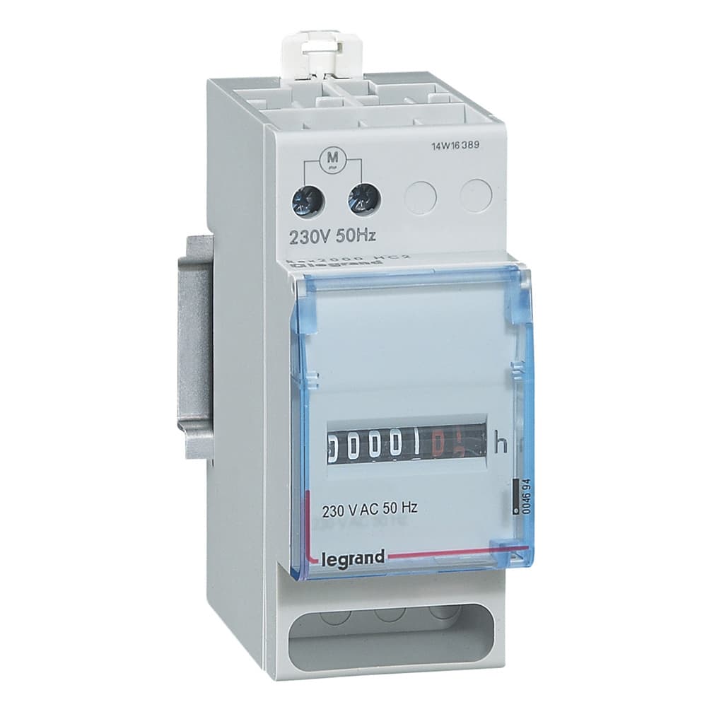 Počítadlo prevádzkových hodín 230V50HZ (Legrand)
