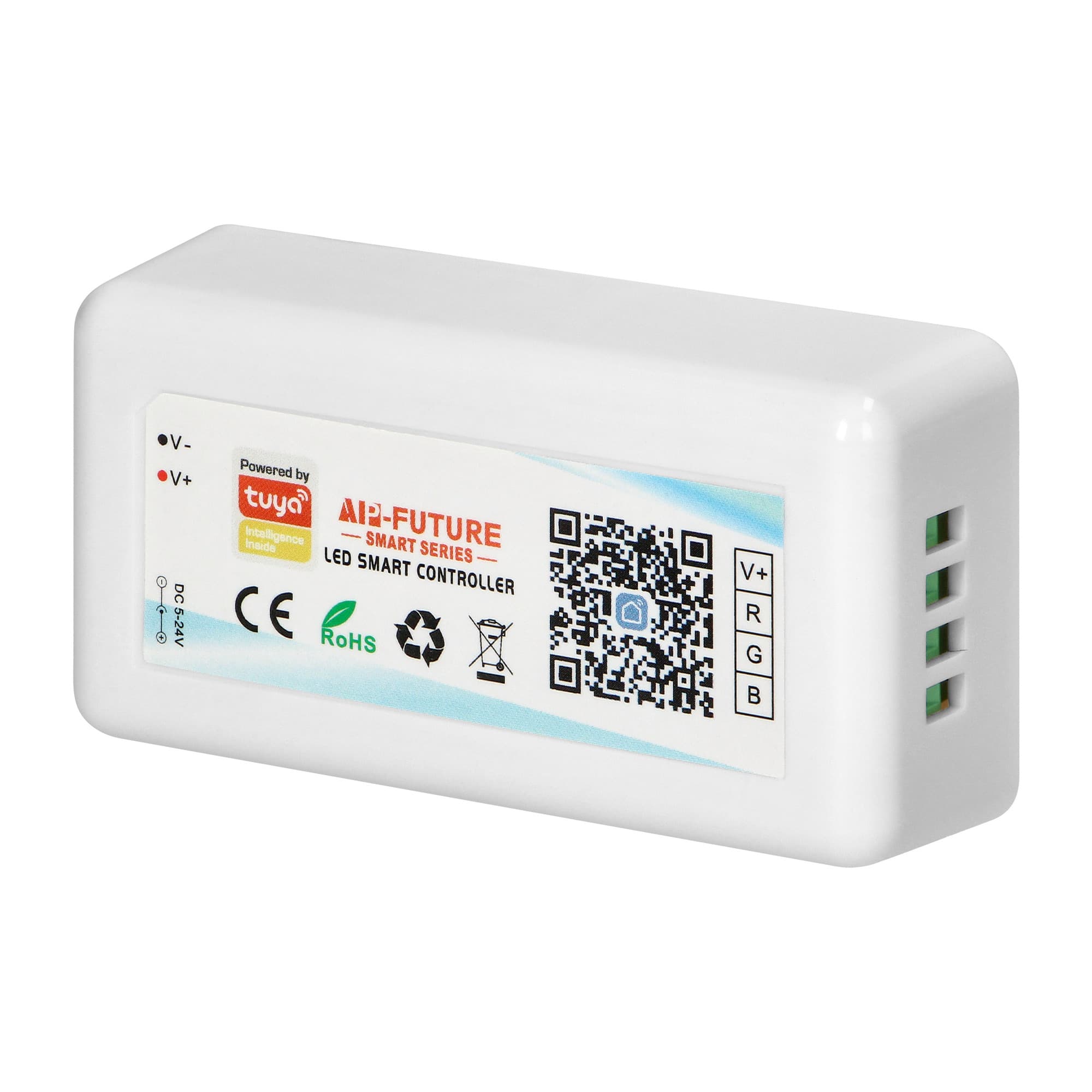 Tuya wireless LED RGB strip controller, 5-24V 18A