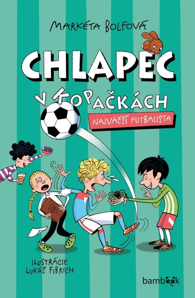 Chlapec v kopačkách- Najväčší futbalista