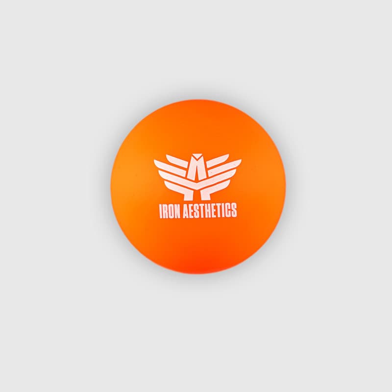 Masážna loptička Iron Aesthetics Roll Ball, oranžová