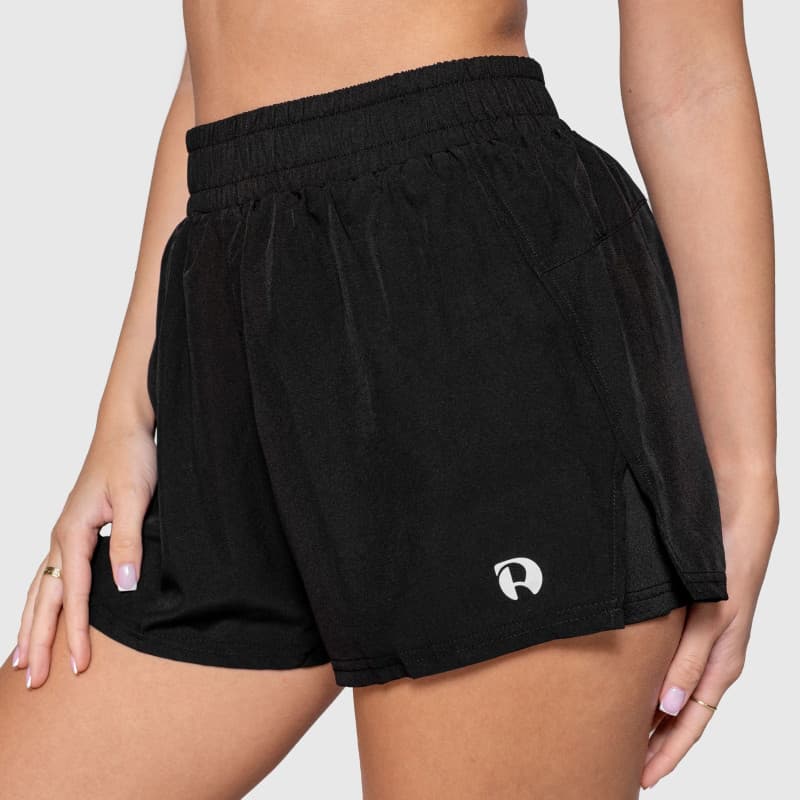 Dámske šortky Iron Aesthetics Athletic 2in1, čierne