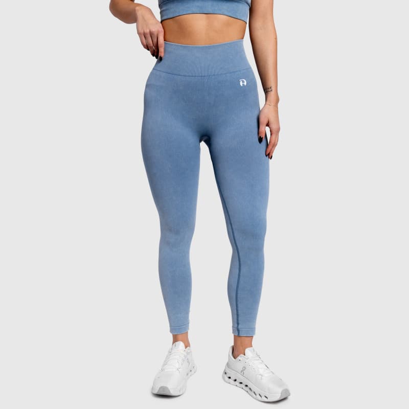 Dámske legíny Iron Aesthetics Faded, washed blue