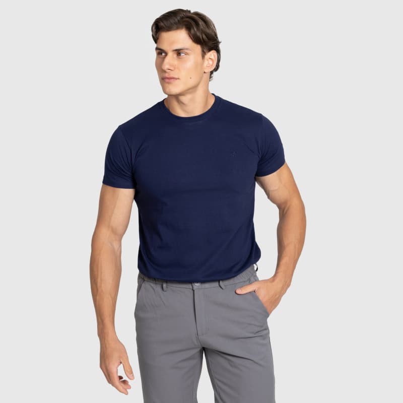 Pánske tričko Iron Aesthetics Finest, navy