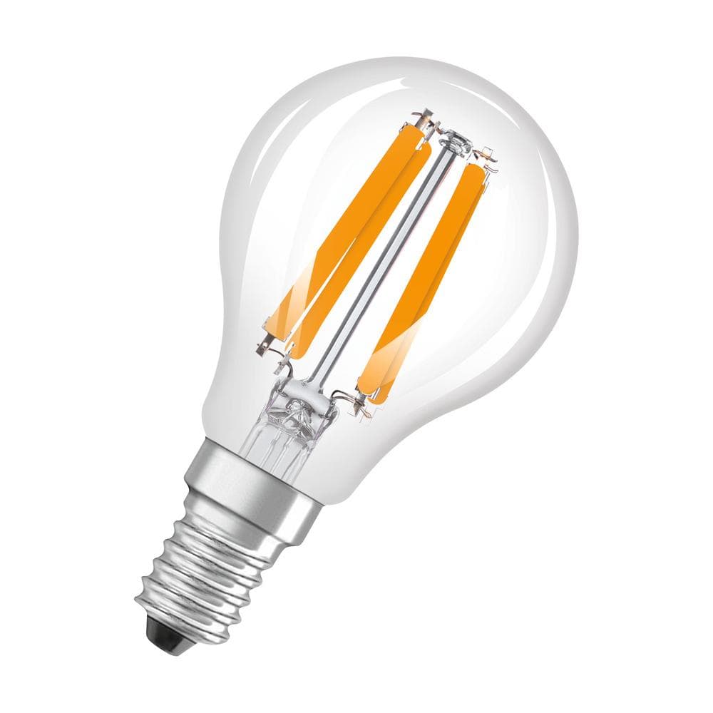 LED žiarovka P45 Ball E14 1,2W = 25W 255lm 4000K Neutral 330° 213lm/W CLASSIC ENERGETICKÁ ÚSPORNOSŤ Osram