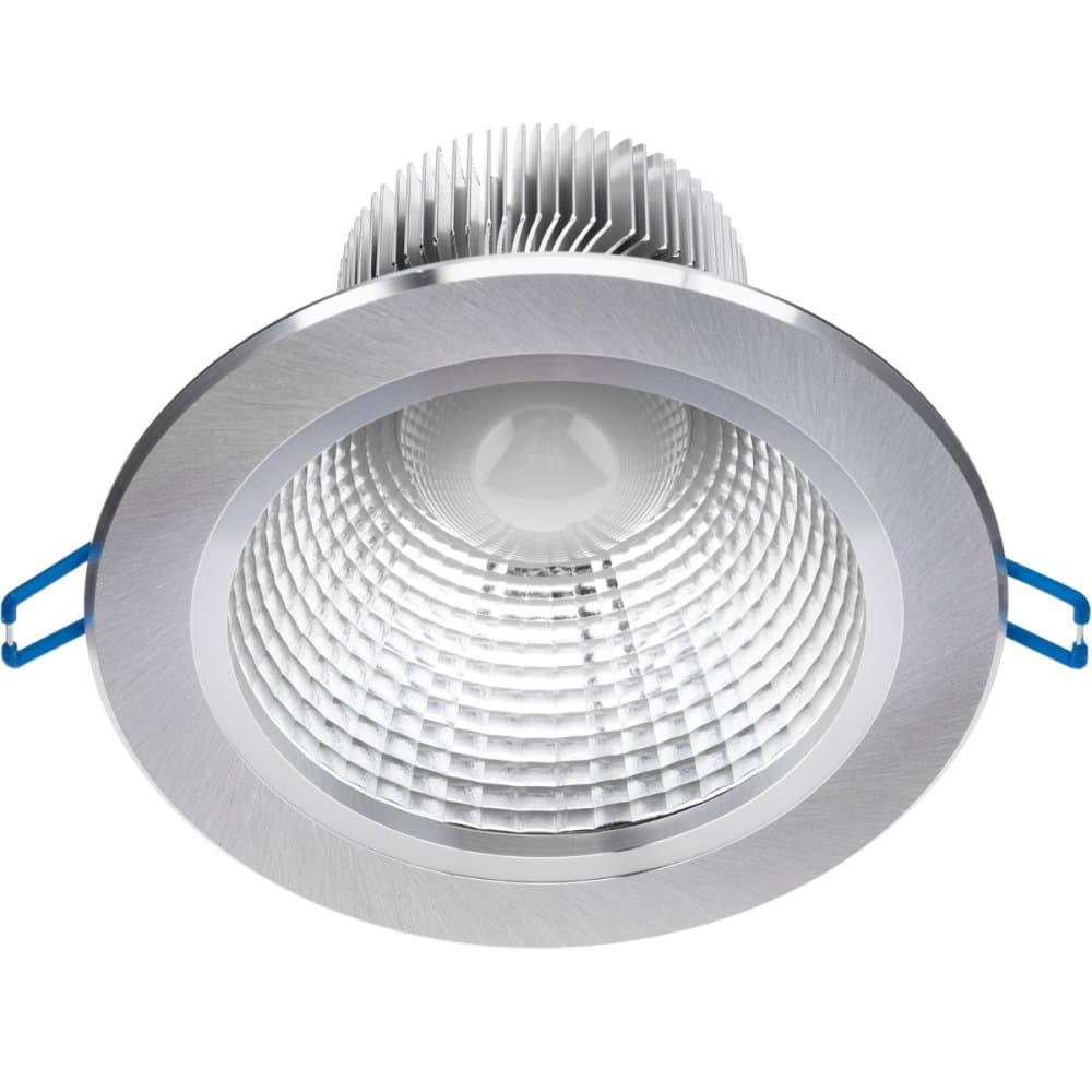 Stropné svietidlo 15W LED DOWNLIGHT DEEP Round 4000K 1200lm Silver