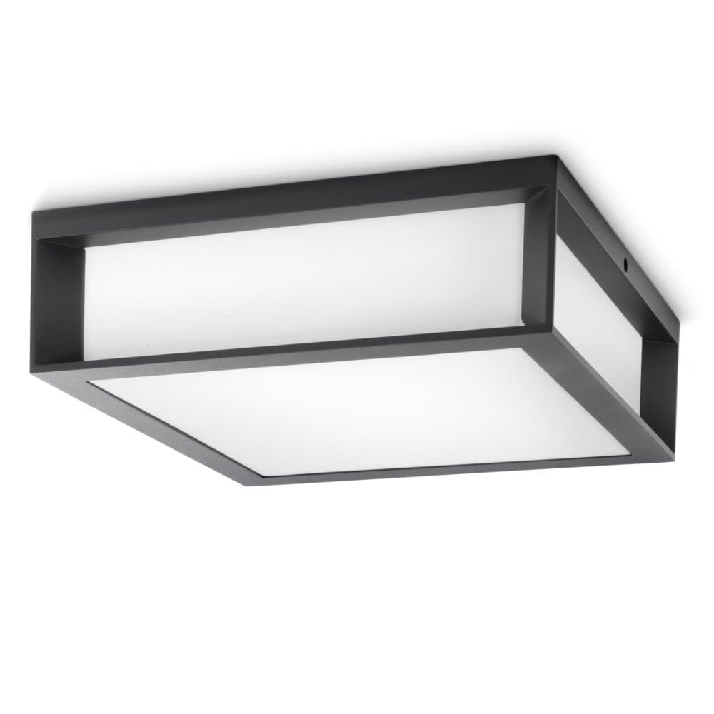 SKIES myGarden 2xE27 vonkajšie stropné svietidlo LED IP44 nástenné svietidlo Plafond Anthracite PHILIPS