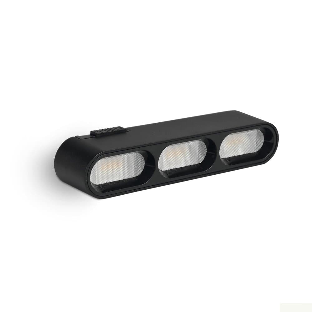 LED lampa do magnetickej koľajnice 5, 5W 420lm 4000K neutrálna CRI90 90° čierna VIDEX