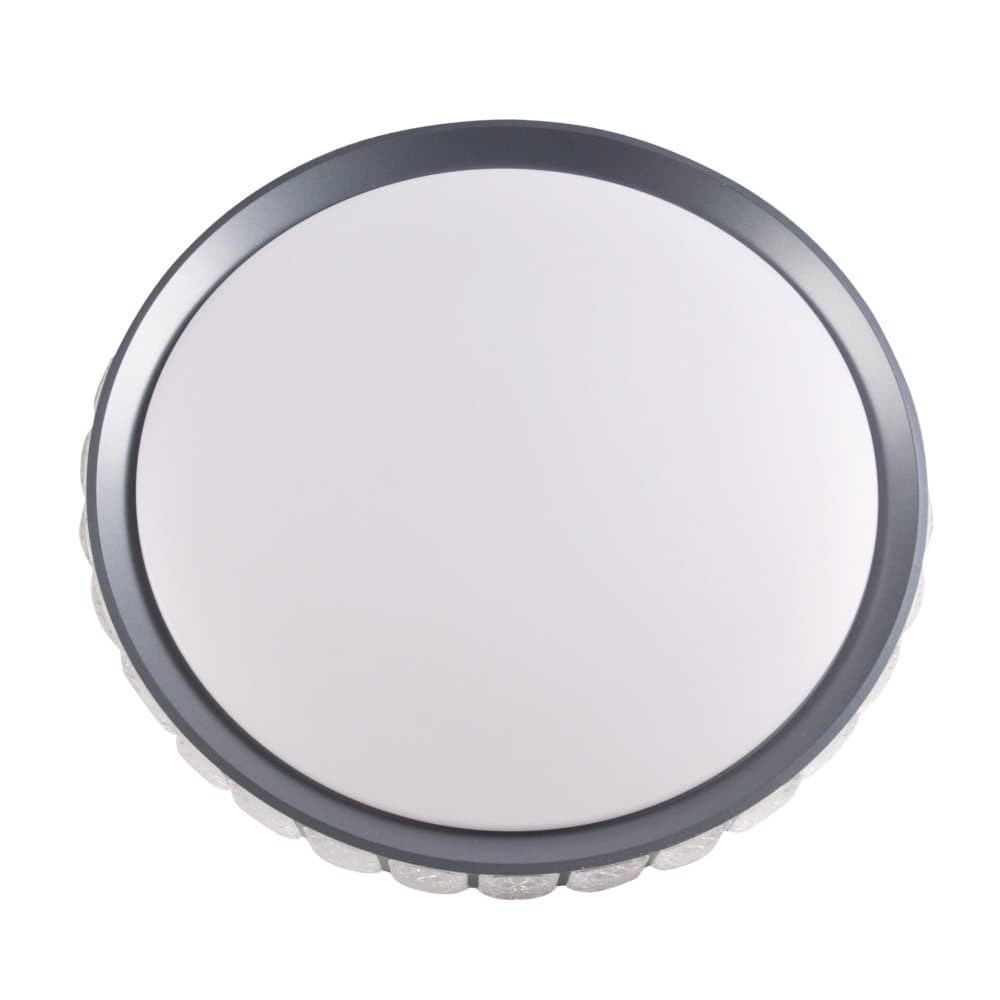 Stropný plafón LED 72W 8000lm CCT 120° biely čierny IP44 stmievateľný s diaľkovým ovládaním NINA Goldlux