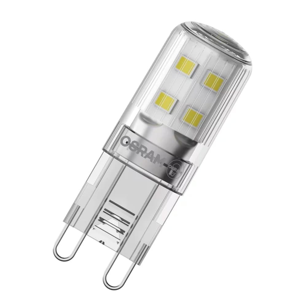 5x LED žiarovka v kapsule G9 1,9W = 20W 200lm 2700K Warm 300° BASE Osram