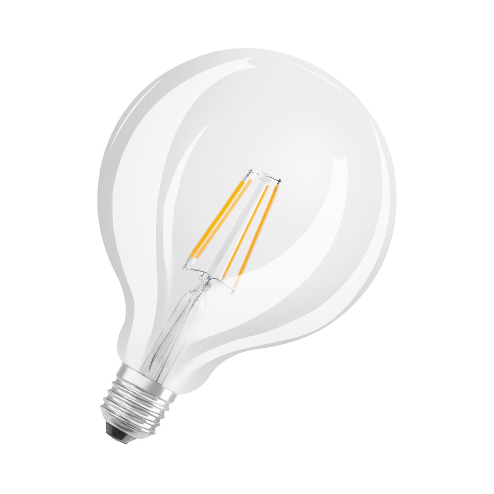 LED žiarovka G125 Sphere E27 7W = 60W 806lm 2700K Warm 300° Retrofit Filament CLASSIC Osram