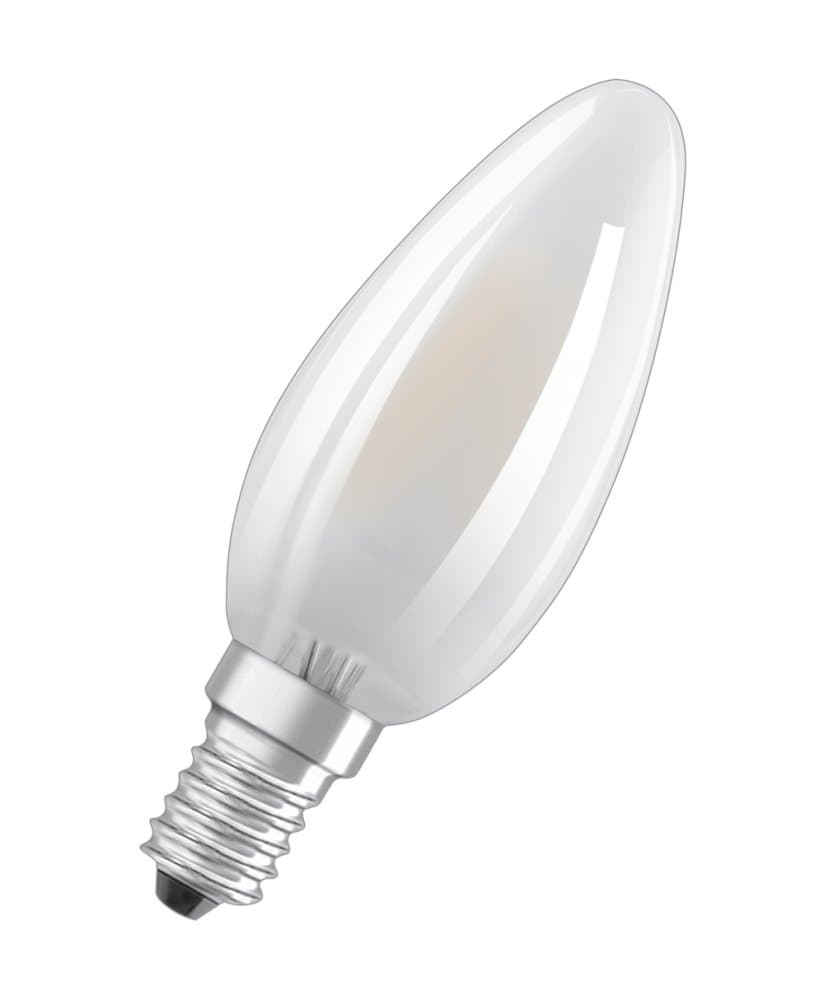 4x LED žiarovka B35 Candle E14 4W = 40W 470lm 2700K Warm 300° BASE Osram