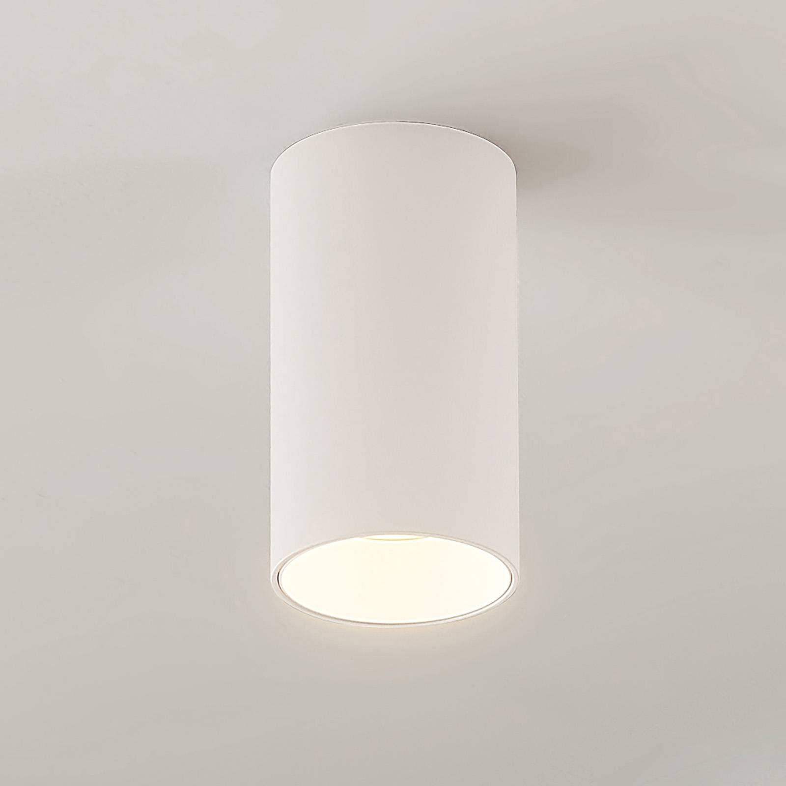 Arcchio Downlight Brinja, biela, kov, Ø 6 cm, okrúhla, GU10