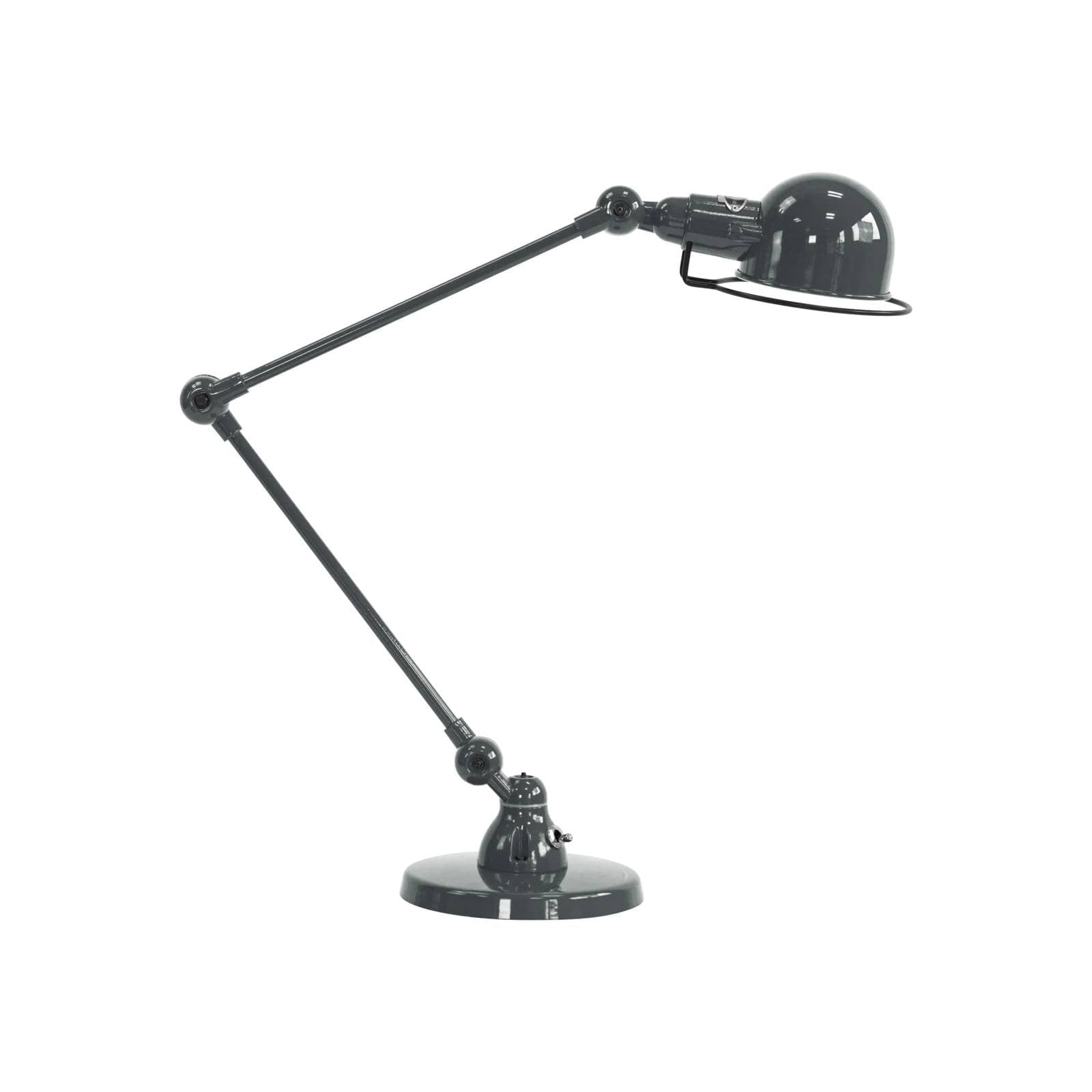 Stolová lampa Jieldé Signal SI333 s podstavcom, granitovo sivá