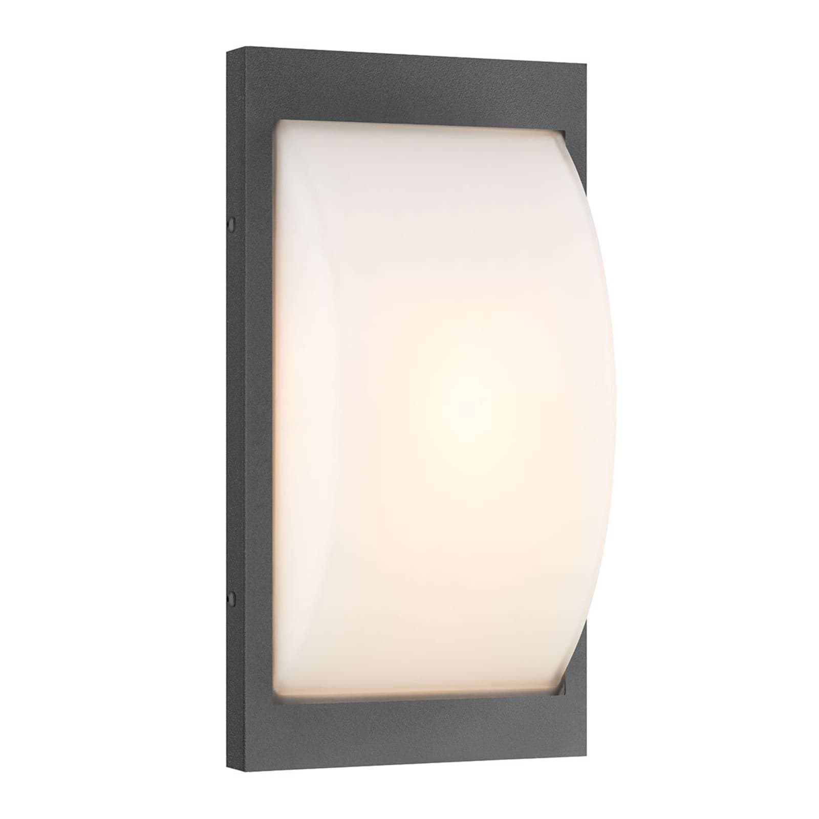 LED vonkajšie nástenné svietidlo 068LED, grafit, nerezová oceľ, 33 cm, IP44