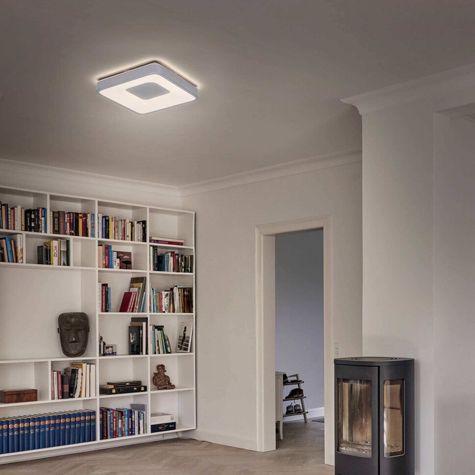 Stropné LED svetlo OSRAM LED ORBIS PIANA, biele, 38 x 38 cm, clickdim