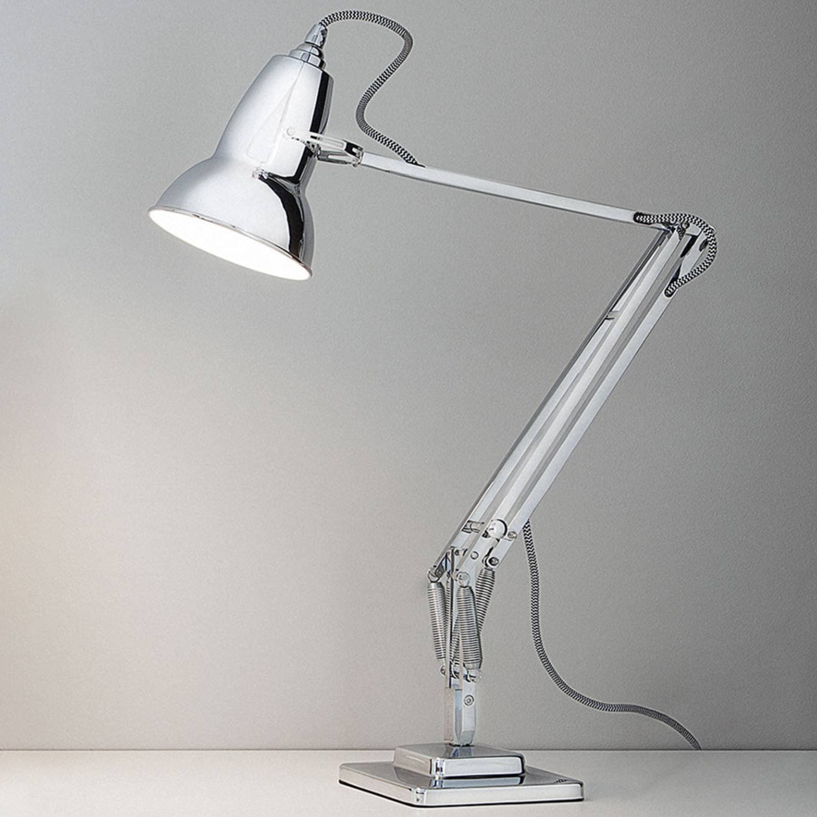 Anglepoise Original 1227 stolová lampa chrómová