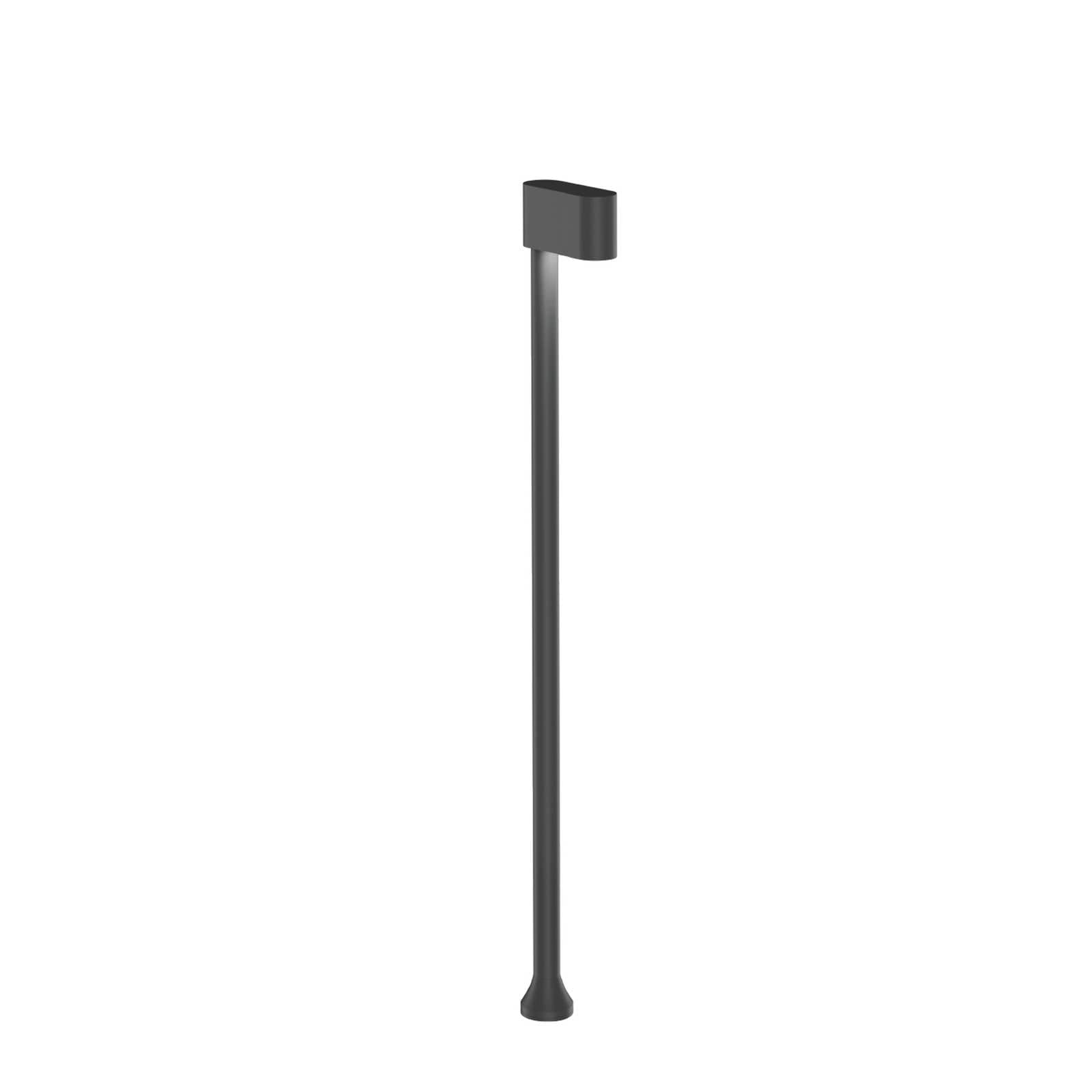 WEVER & DUCRÉ chodníkové LED svetlo Kiosk 1.1 antracitová farba výška 65 cm