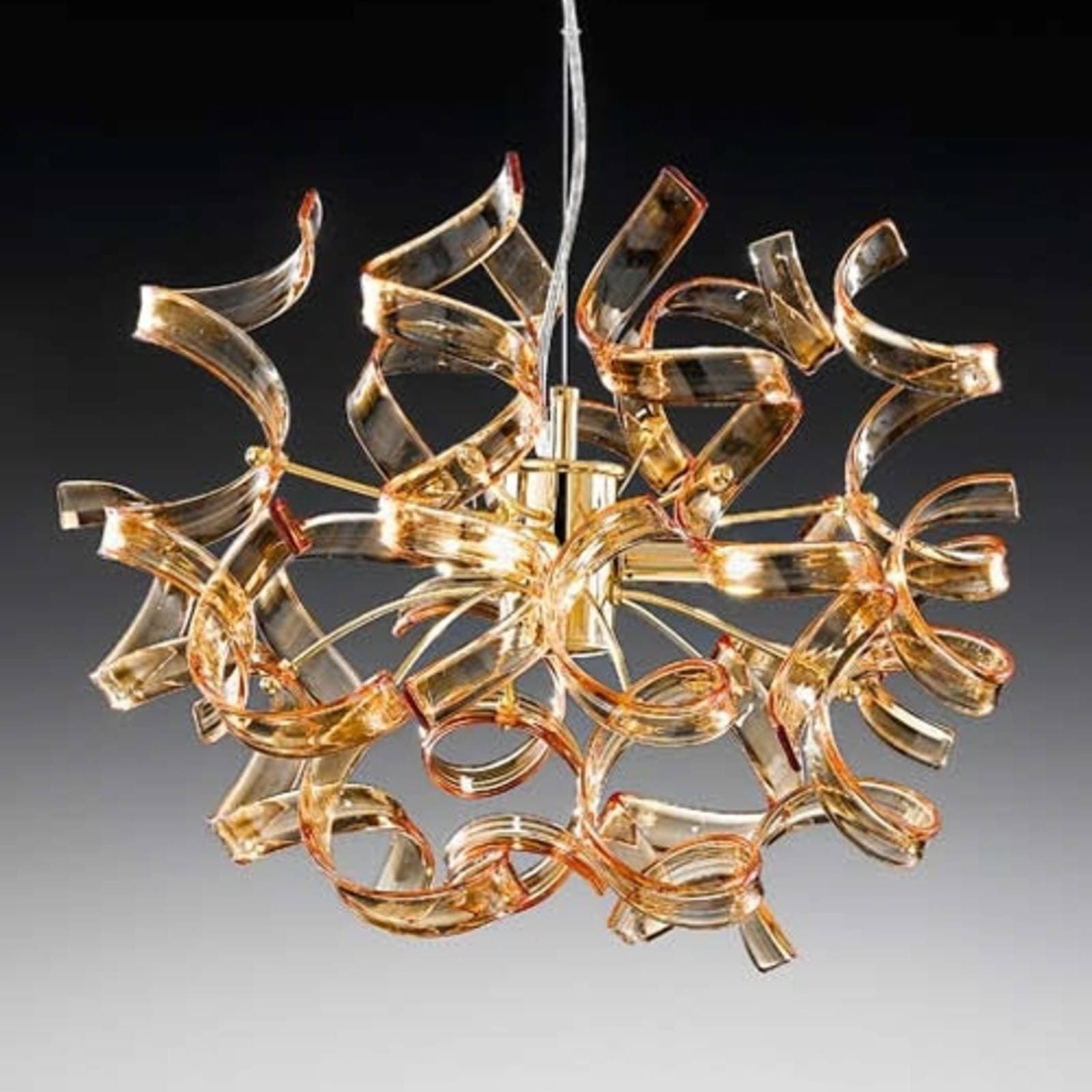 Závesná lampa Amber Ø 40 cm