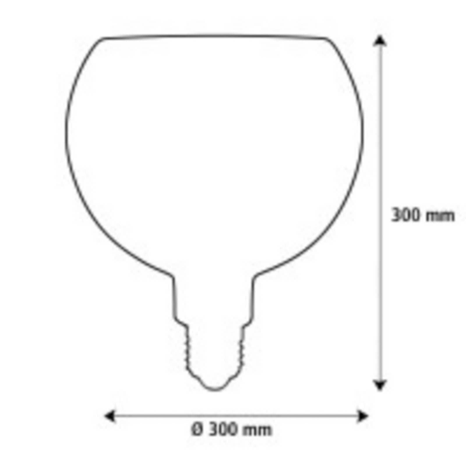 Segula LED Floating Bambus prírodný G300 E27 5W stmievateľné 2 200 K