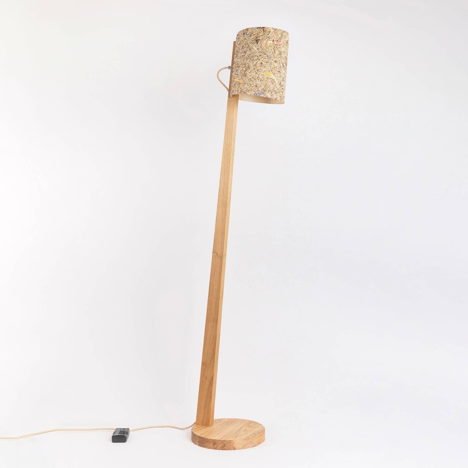 ALMUT 1411 stojaca lampa valcovitá Ø 30 cm lúka