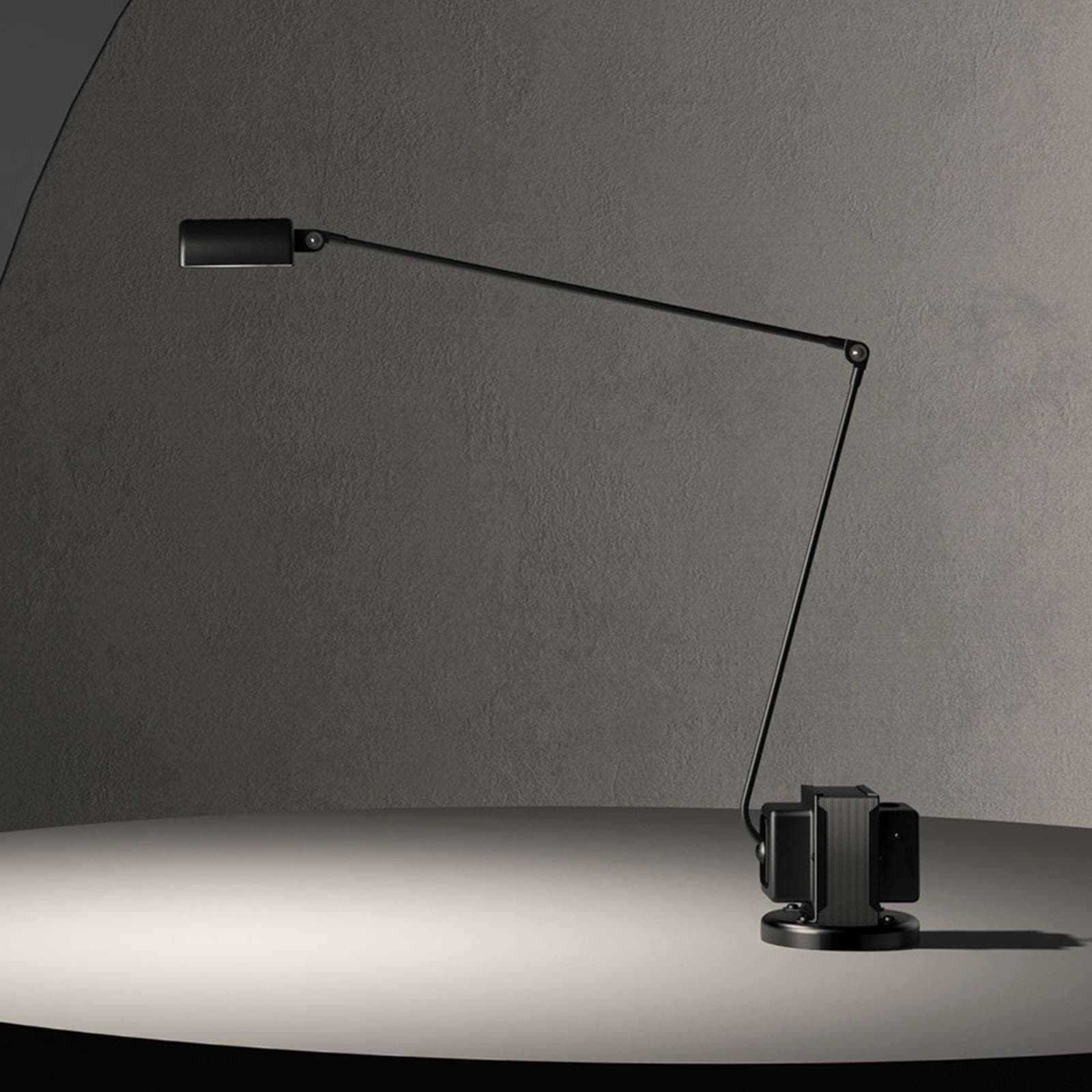 Stolná lampa Lumina Daphine LED 3 000K, čierna