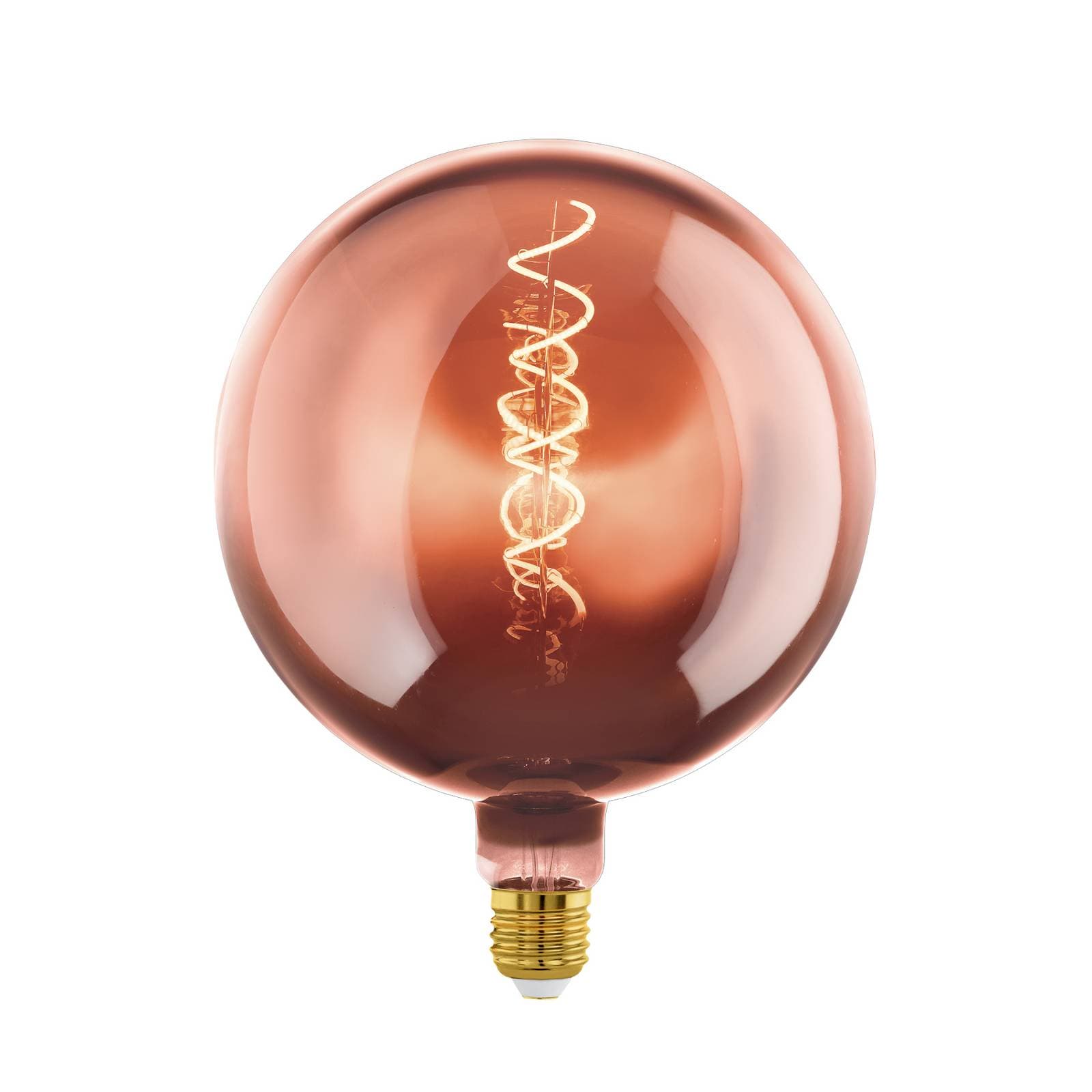 LED globe G200 E27 4W 1 600K filament medená