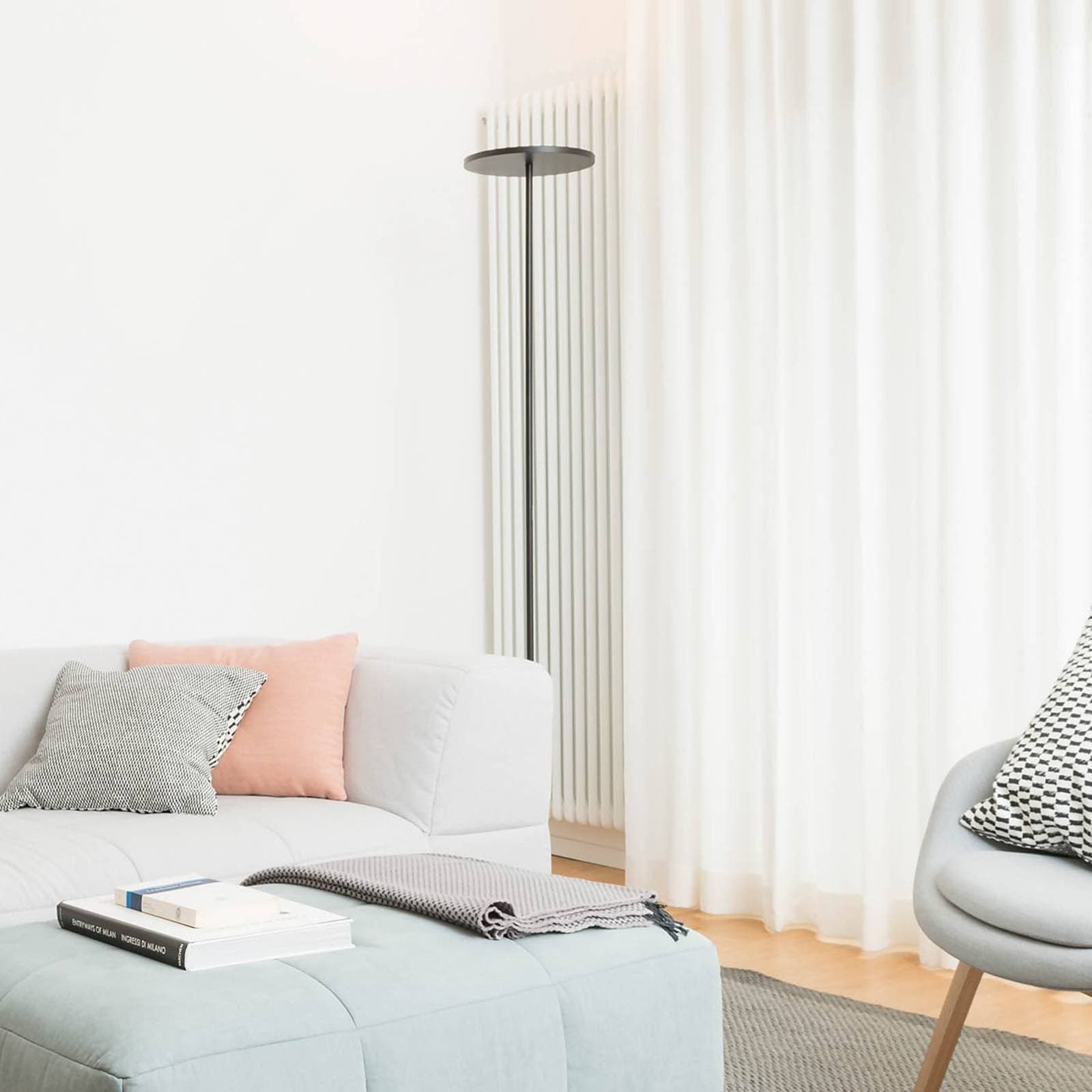 Artemide Athena LED stojacia lampa 2 700 K biela