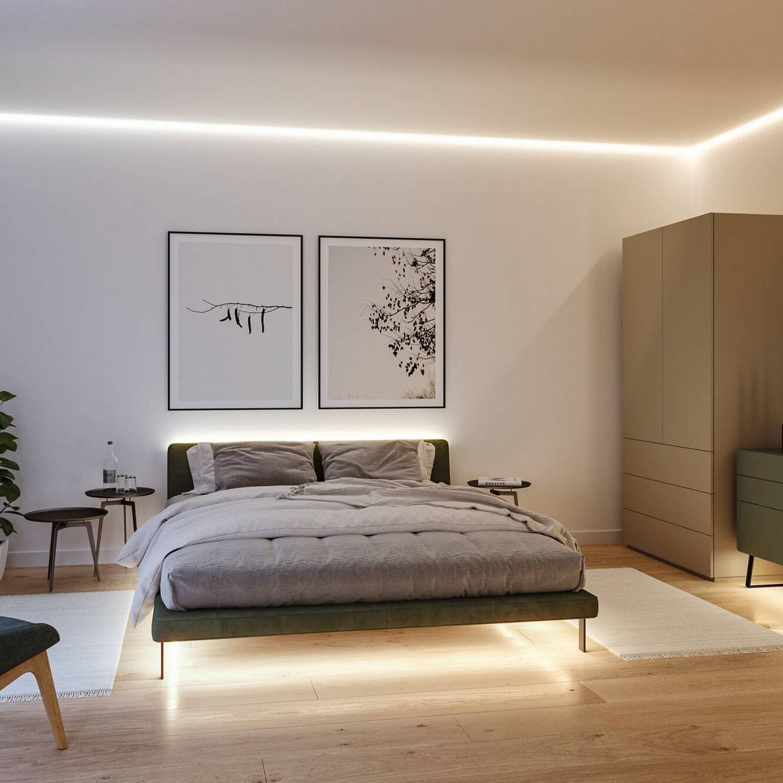 Paulmann LED pás MaxLED 1000 doplnok 2,5 m strieborný CCT