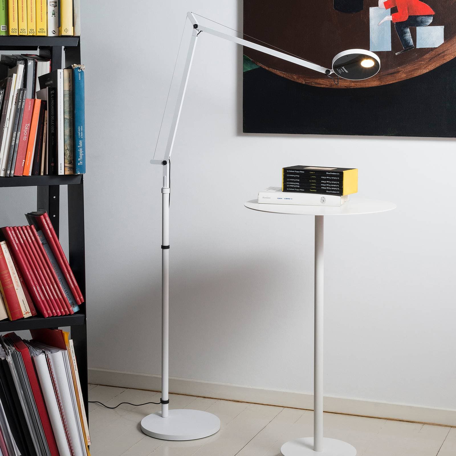 Artemide Demetra Reading stojaca 930 snímač biela