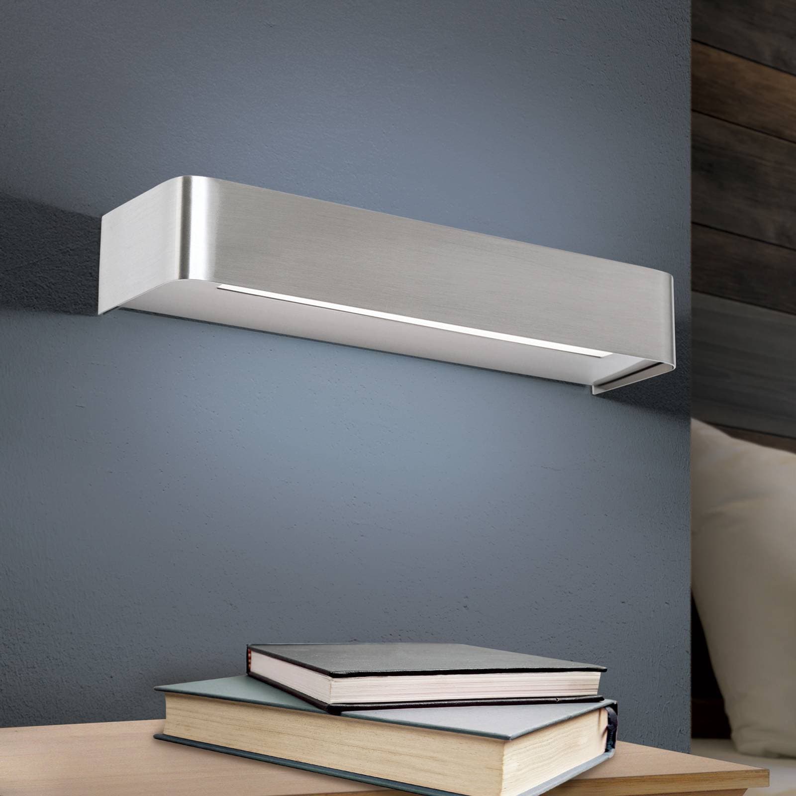 LED svetlo Bernhard, up-/downlight, satinovaná