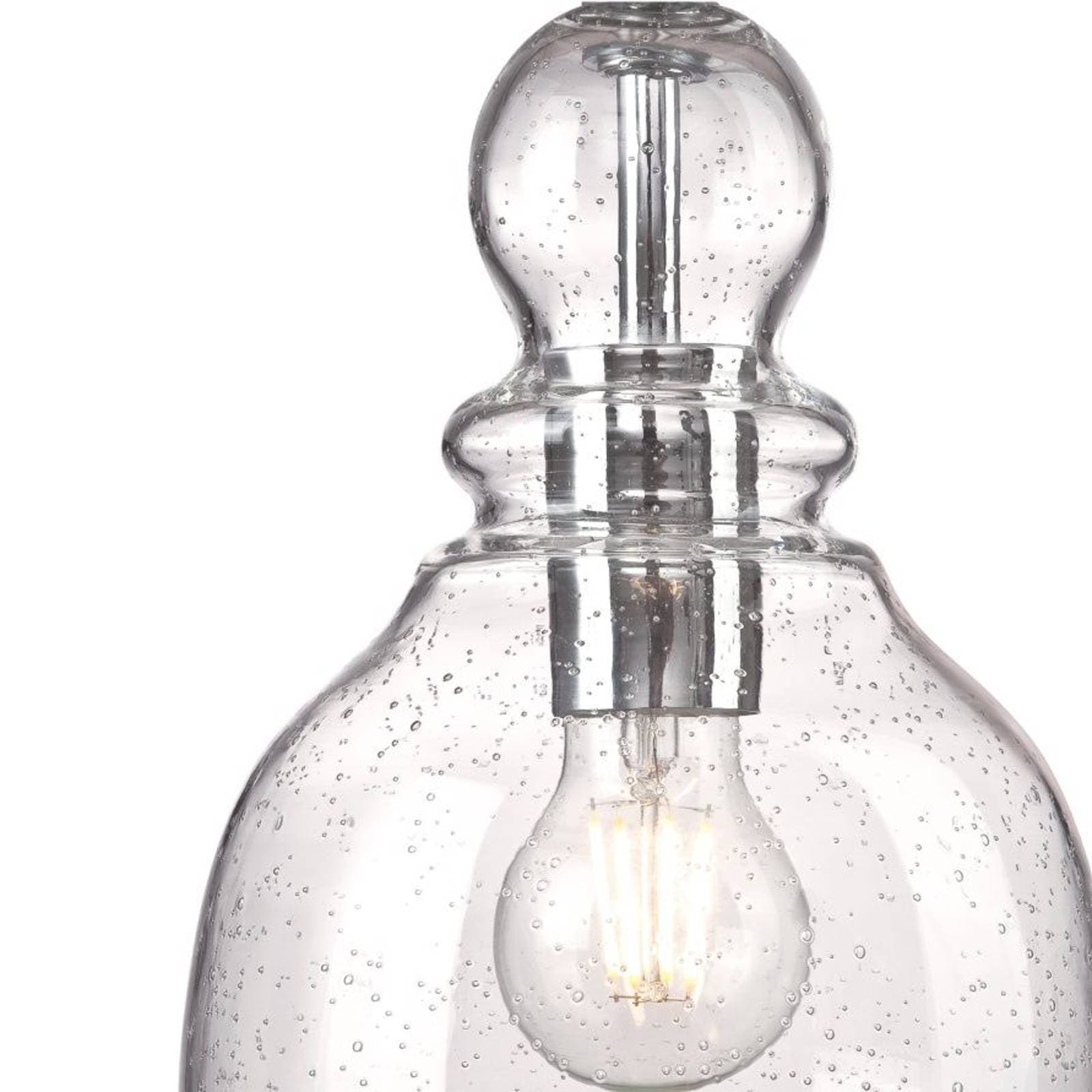 Závesné svietidlo Westinghouse Fiona, brúsený nikel, Ø 18 cm