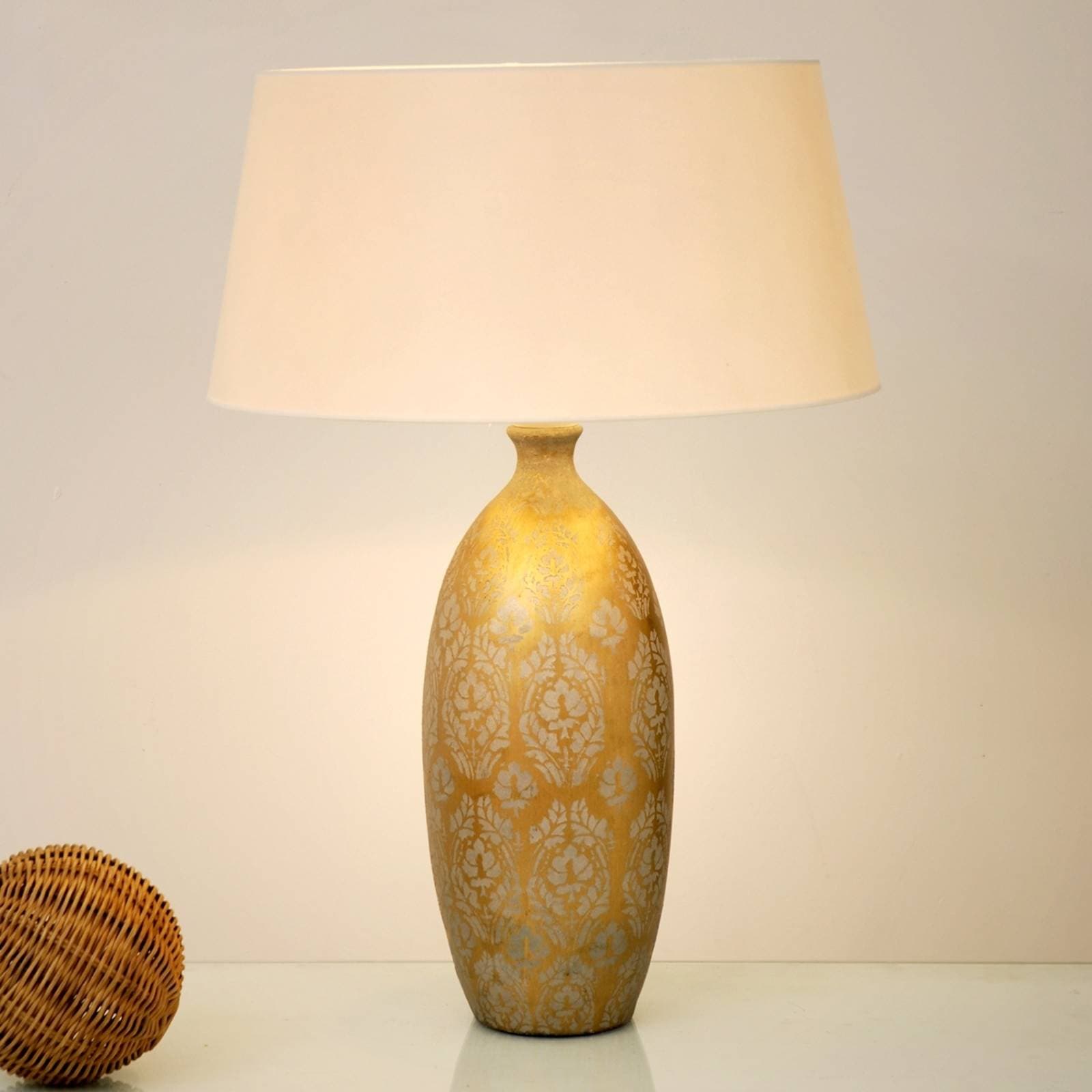Stolová lampa Vaso Barocco, výška 65 cm