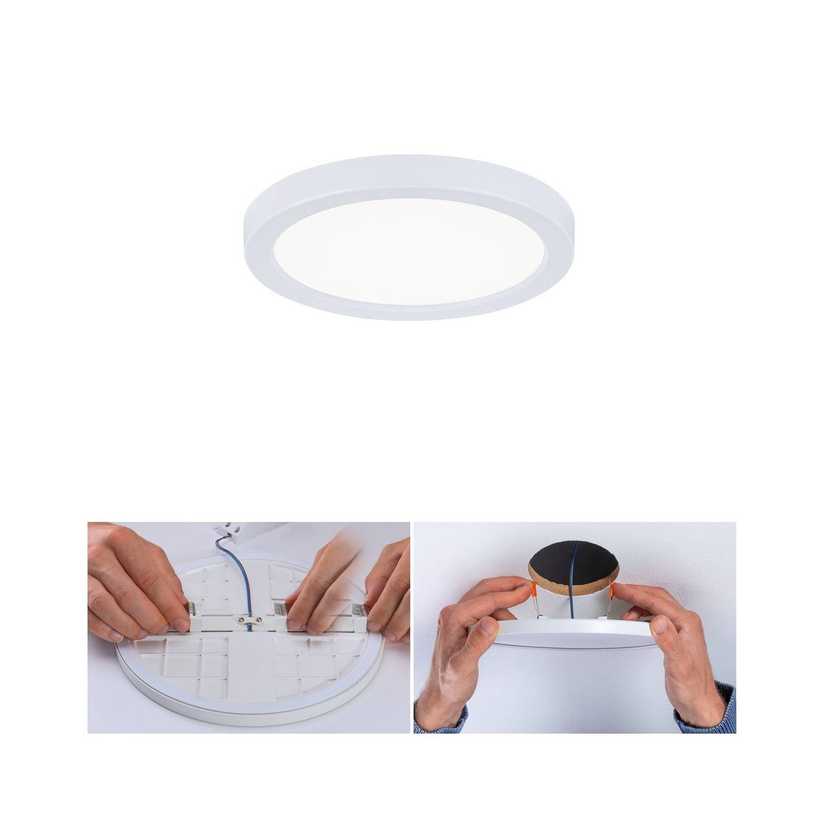 Paulmann LED panel Areo 4000K okrúhly biely 11,8cm