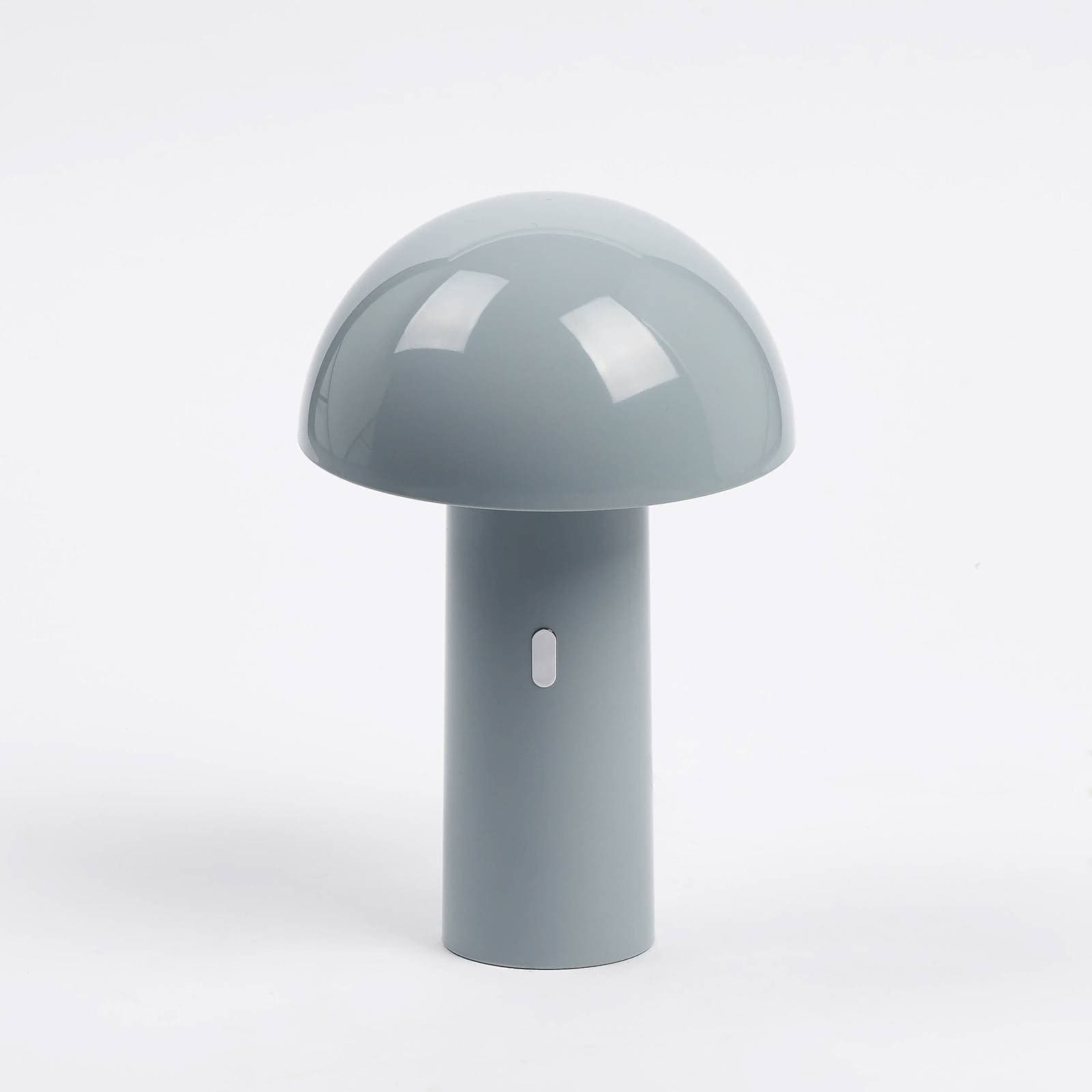 Aluminor Capsule stolná LED lampa, mobilná, sivá