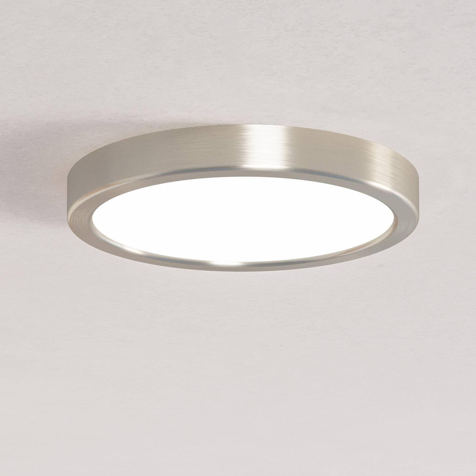 EGLO connect Smart LED svietidlo Fueva 6-Z, sivá, Ø 21 cm