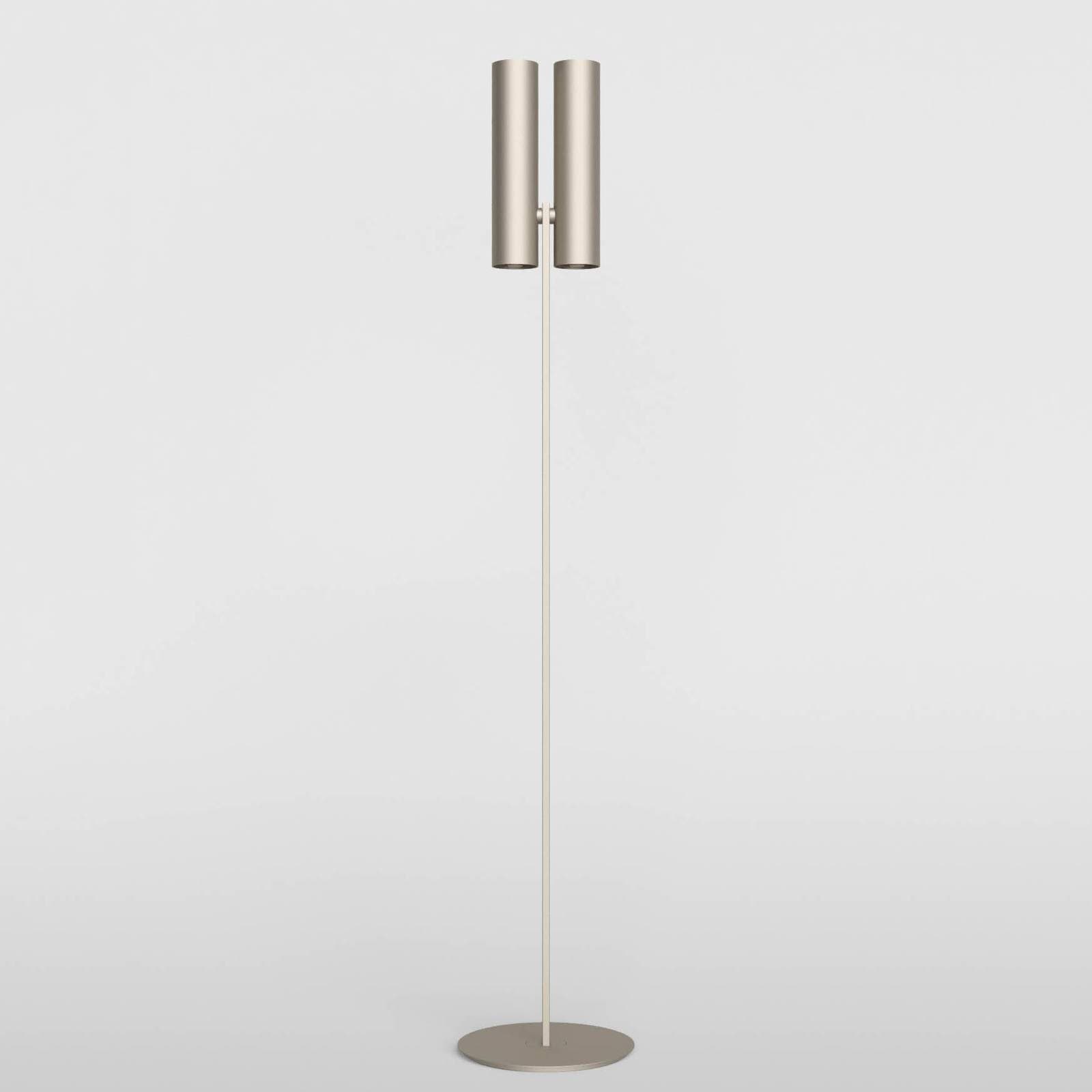 Rotaliana Tobu F1 stojacia lampa, 3000K, 30°, bronzová