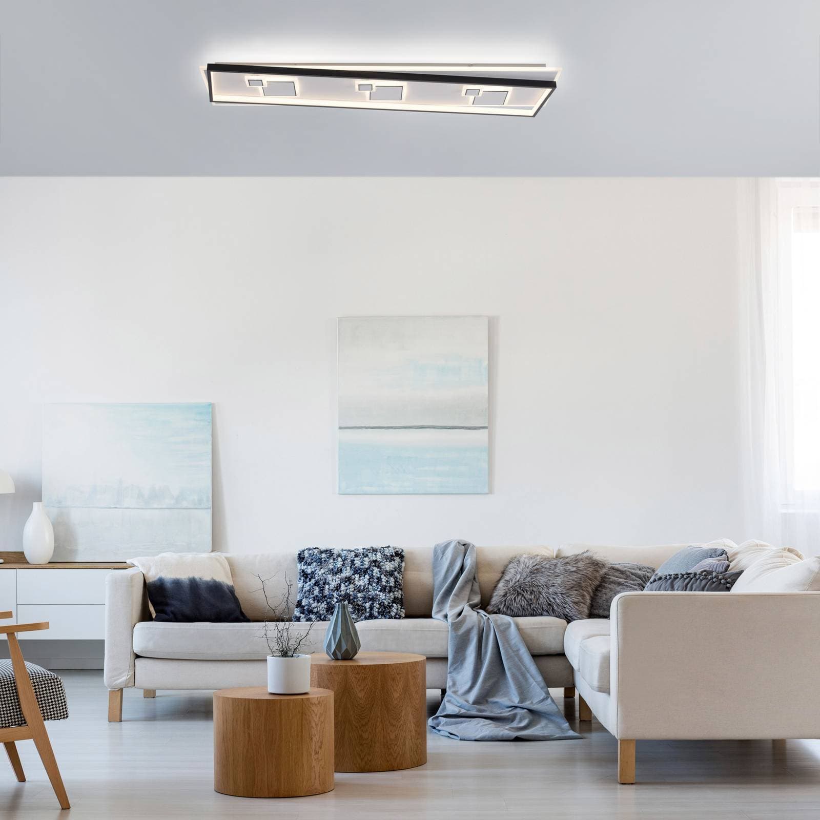 Stropné LED svetlo Mailak, dĺžka 97 cm