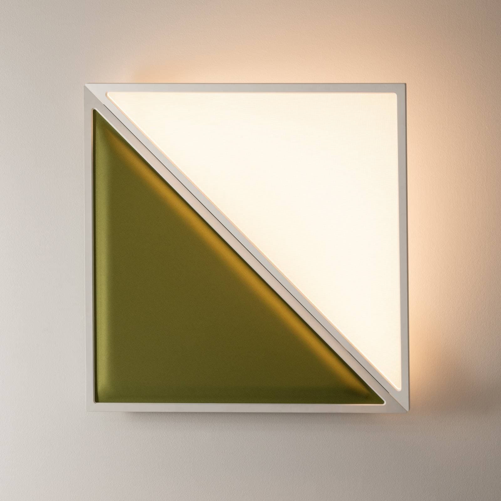 Artemide Flexia LED nástenné svietidlo, zelené