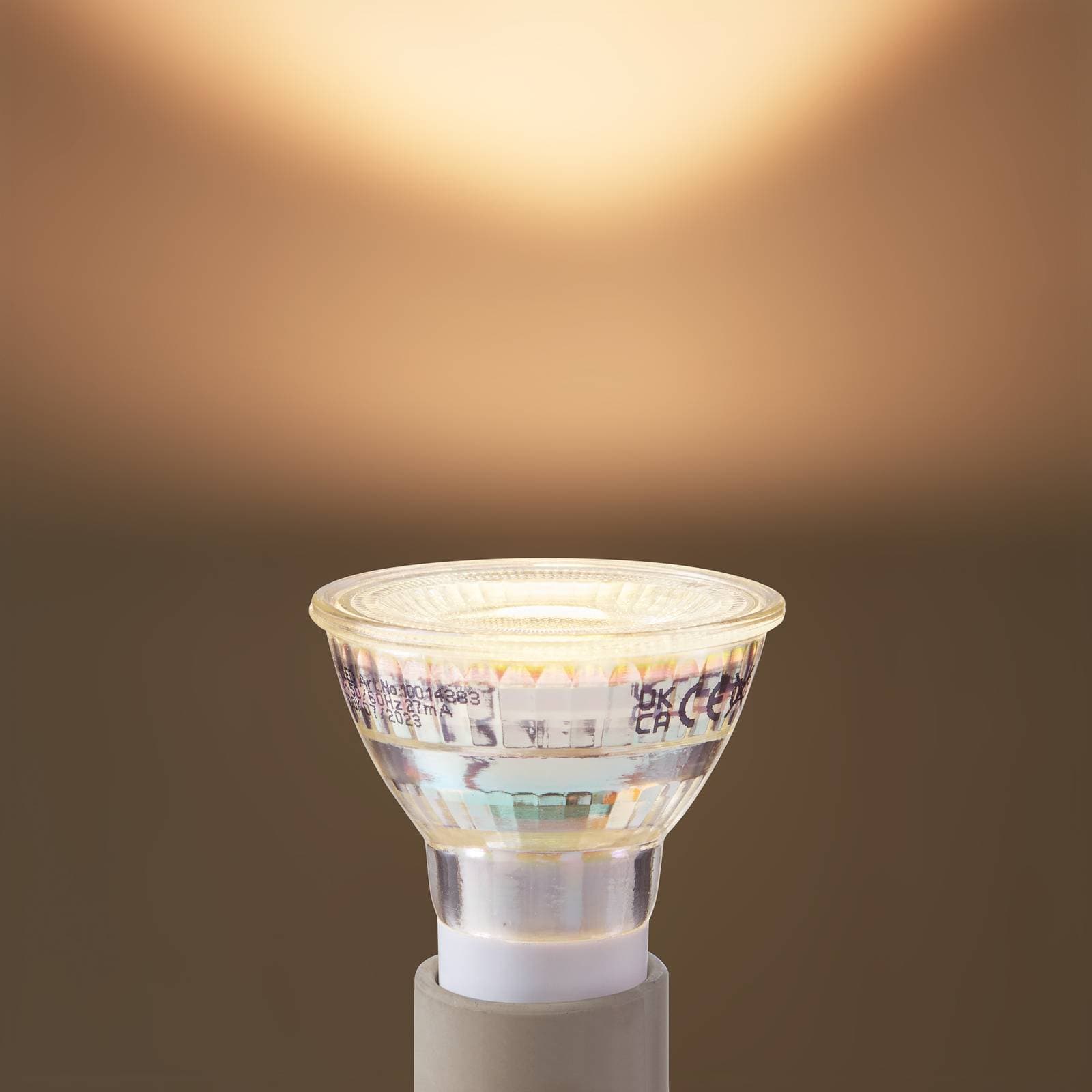 Arcchio LED žiarovka GU10 PAR16 2,5 W číra 2 700 K 450 lm
