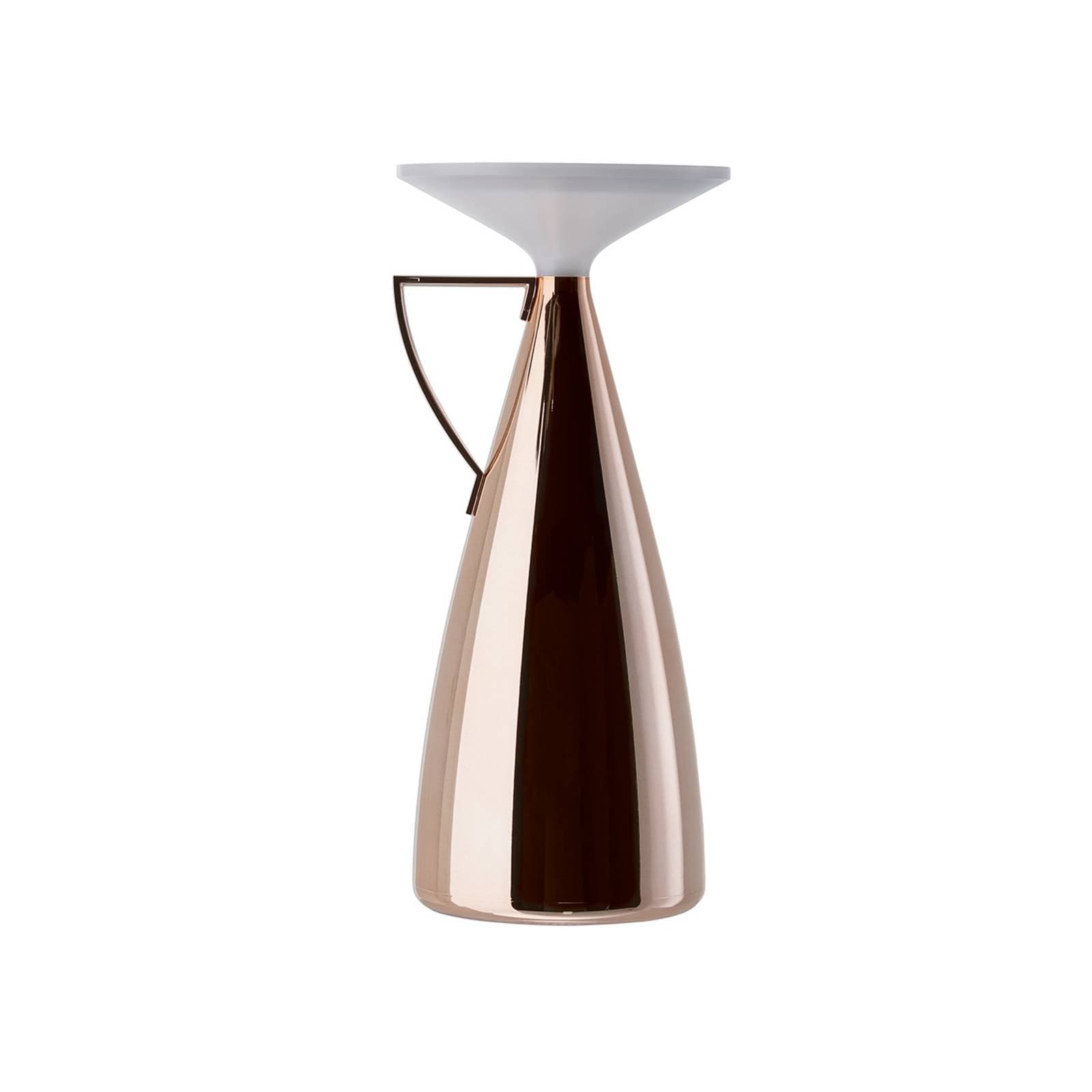 Kartell stolová LED lampa Camomille, medená farba, stmievateľné.