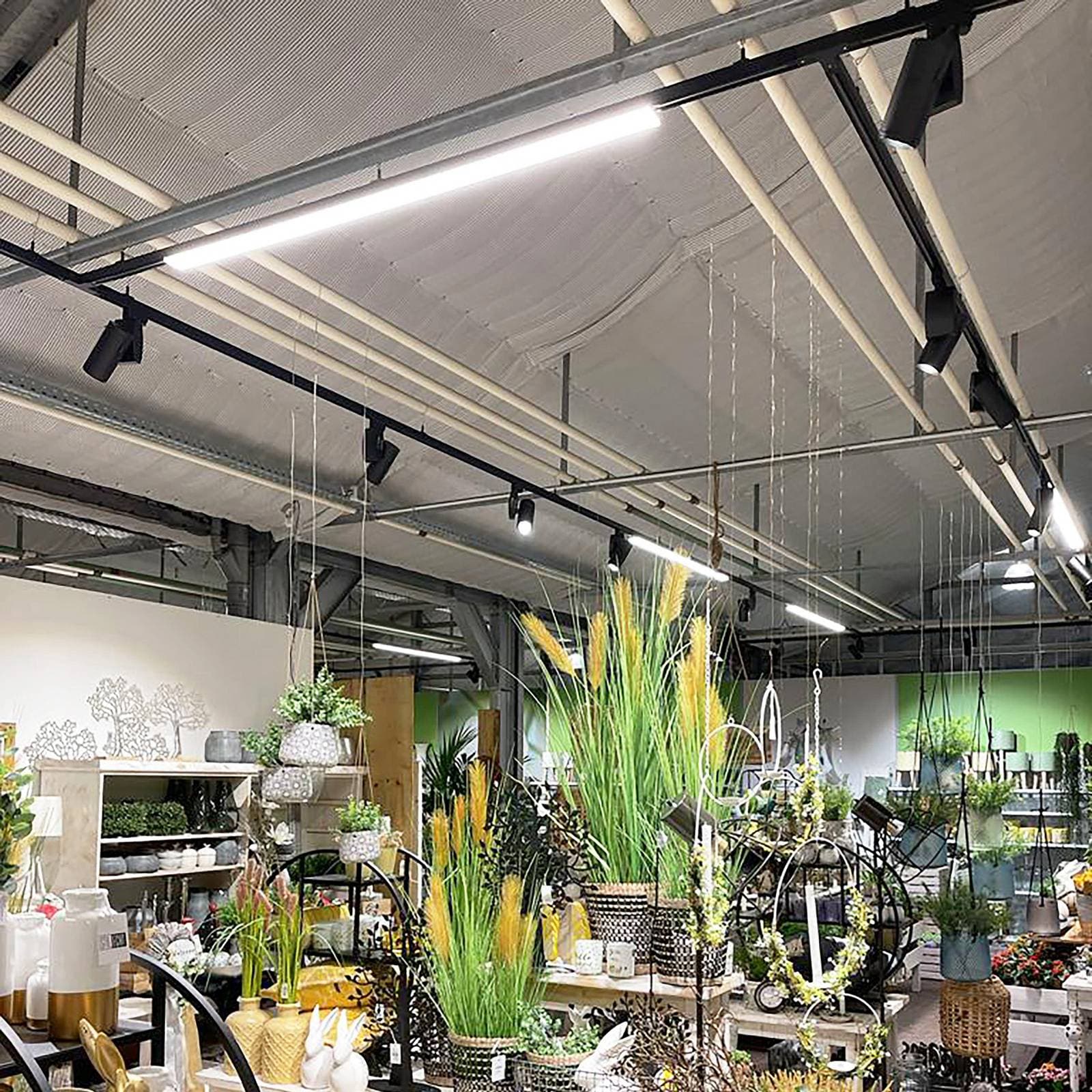 LED koľajnicové svietidlo LINEAR PRO čierne 930 60 cm 3-okruhové DALI