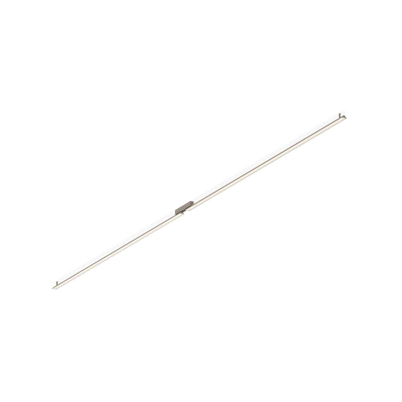 Vibia LED nástenné svetlo SPA, dĺžka 613 cm, béžová, IP44 2 700 K