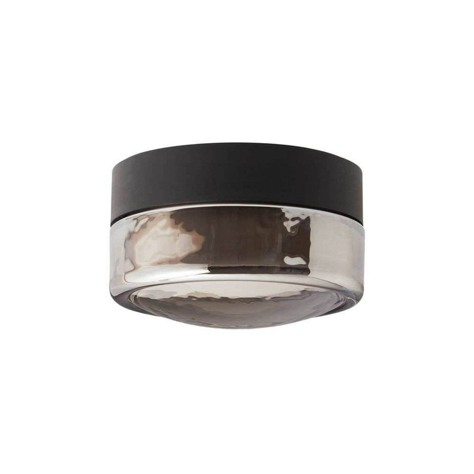 LOOM DESIGN stropné LED svetlo Otto Convex, sivá, IP65