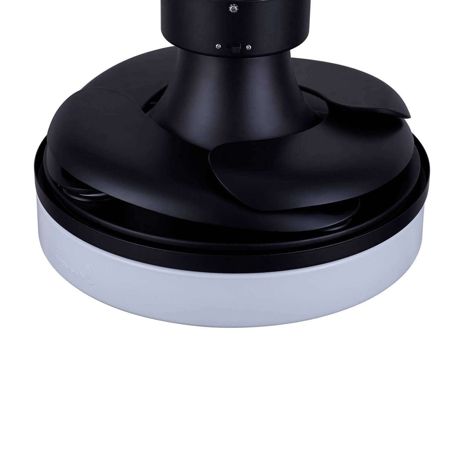 Beacon LED stropný ventilátor Fanaway Orbit čierny 91 cm tichý