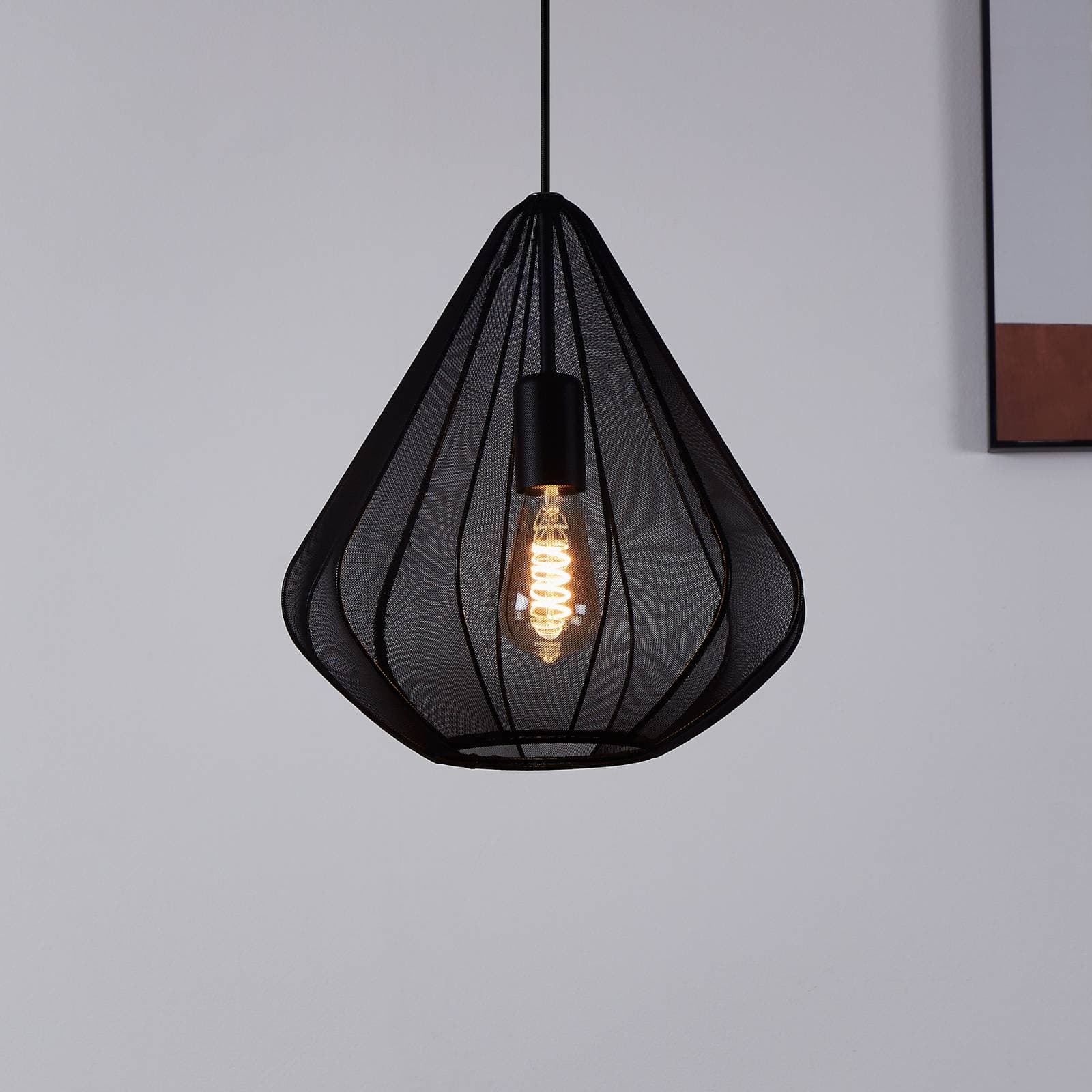 EGLO connect Smart zapustené LED svietidla Fueva-Z, čierne, 3 ks