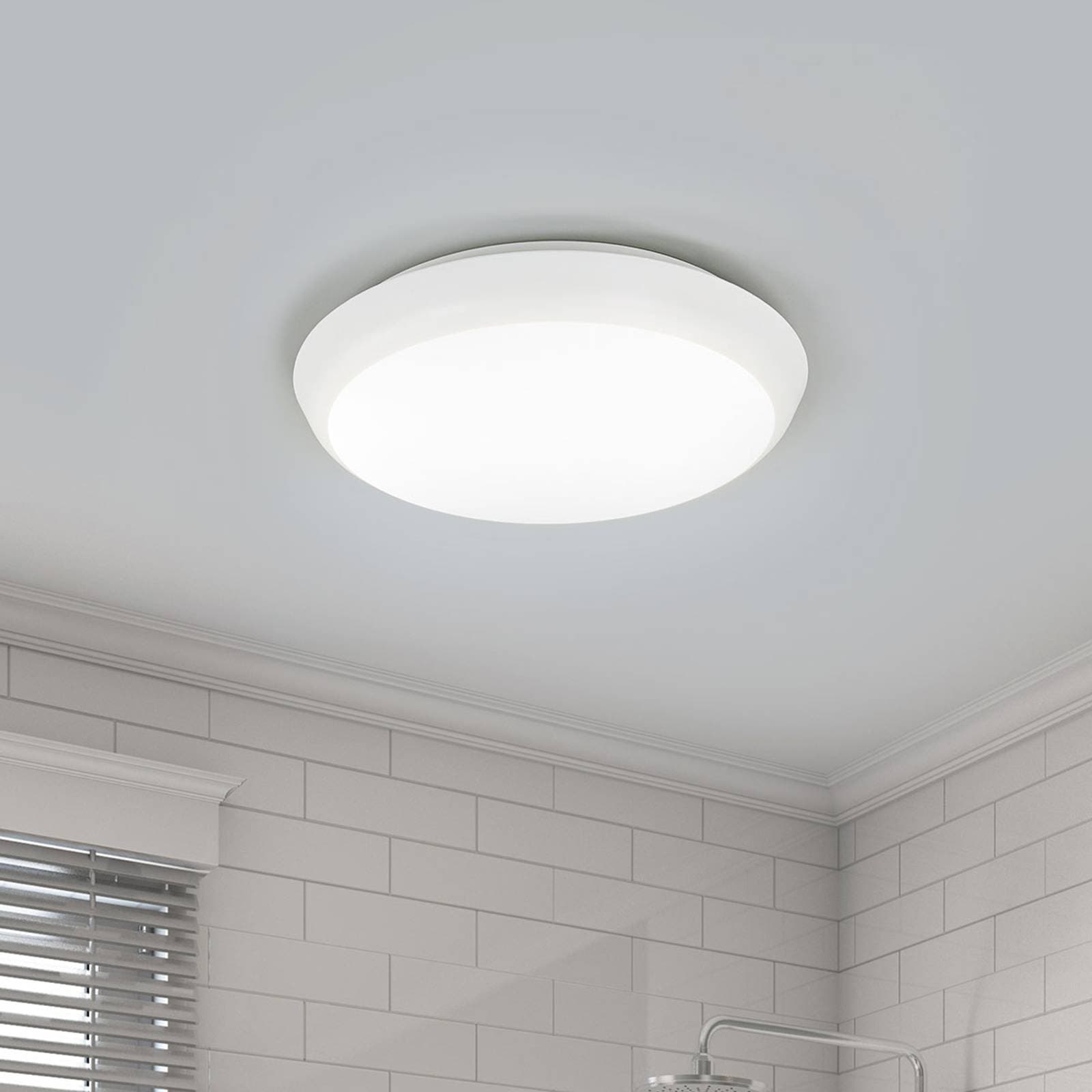 Arcchio LED stropné svietidlo Augustin, Ø 20 cm, 4 000 K, IP54