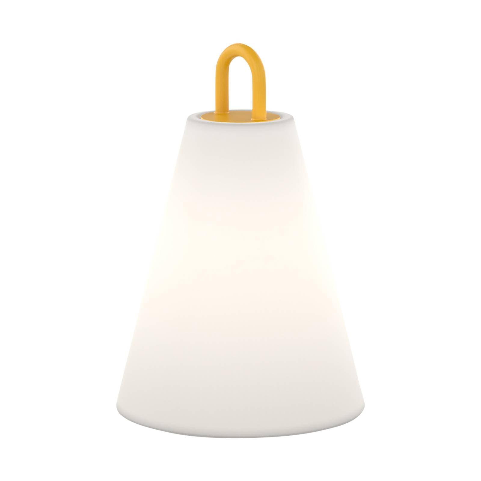 WEVER & DUCRÉ Costa 1.0 LED dekoratívne svetlo opál/žltá